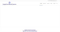 Desktop Screenshot of capitalinvestmentcanaries.com